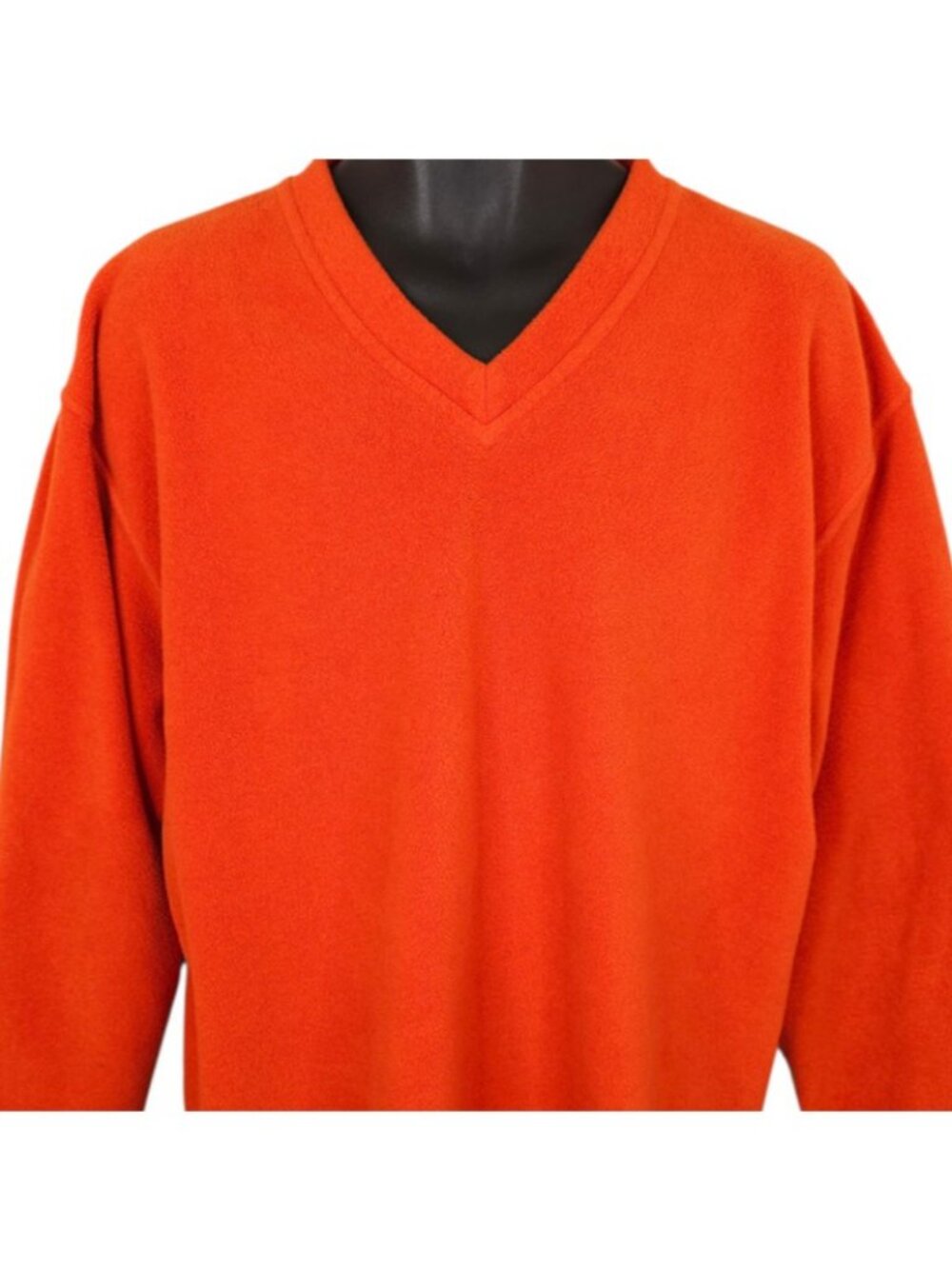 Vintage Gap Fleece Sweatshirt Mens Size XL Orange 90s Made In USA